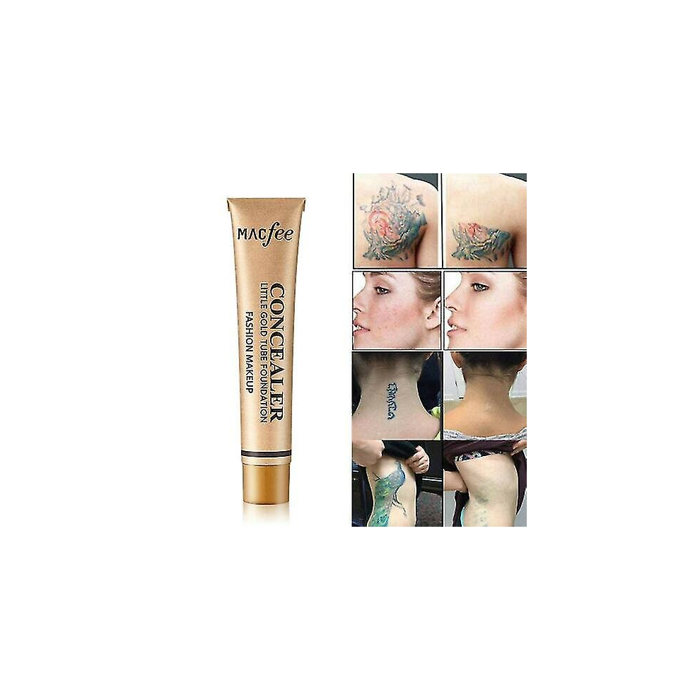 Tattoo Concealer To Cover Tattoo Scar Birthmarks Waterproof Concealer New 31g