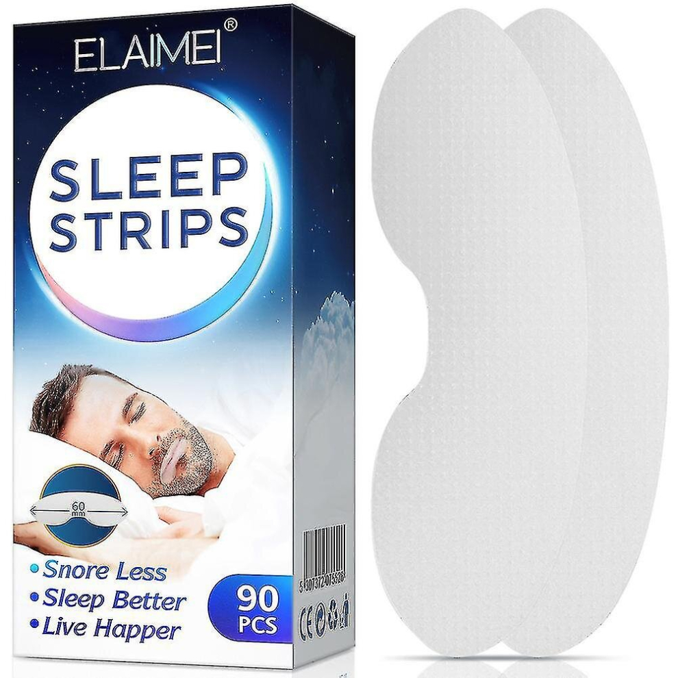 90pc Sleep Strip Mouth Tape Advanced Gentle Mouth Tape For Better Nose Breathing