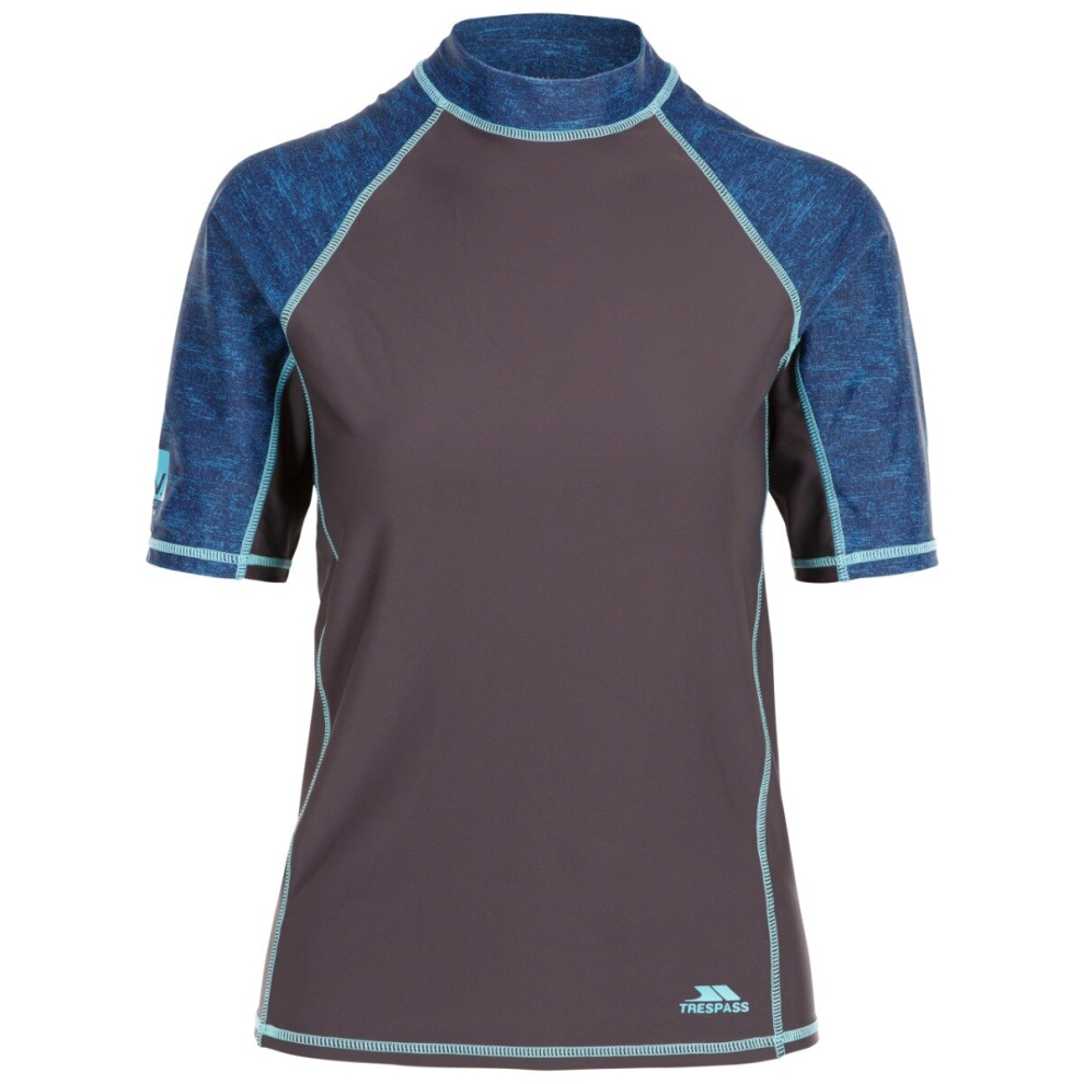 Trespass (12, Dark Grey) Womens Rash Guard Tshirt Calista
