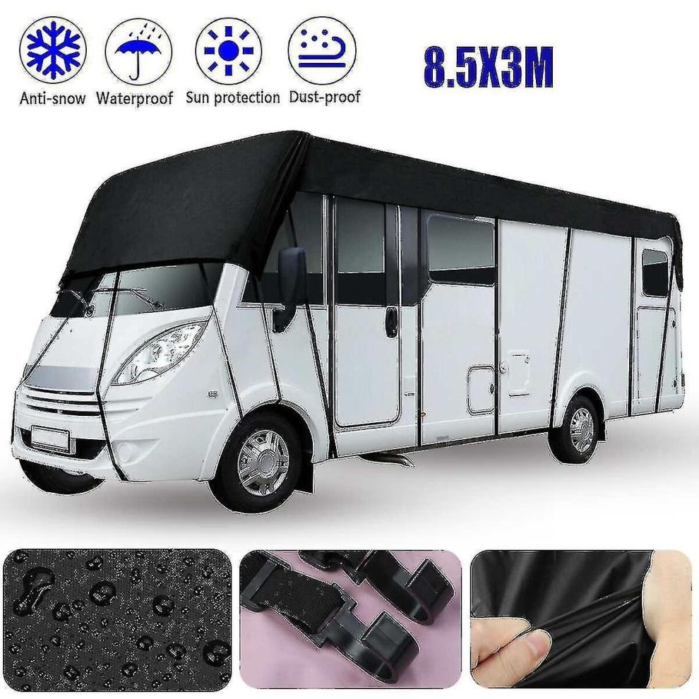 Caravan Motorhome Roof Protector Protection 210D Waterproof Straps 26 Windproof Straps For Motorhome 9326616231340