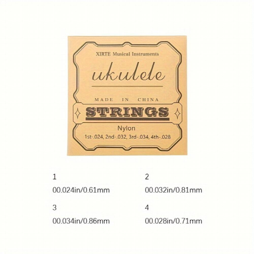 Ukulele Set String Nylon Guitar String Small Guitar String Hawaii Guitar String 2