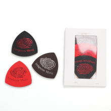 3pcs Ukulele Uses Faux Leather Soft Plectrum Ukulele Faux Leather Finger Pick Pick Accessories