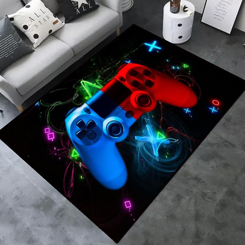(Game 08, 100x150cm) Gaming Area Rugs For Boys Cool Game Style Bedroom Gamer Rug Boys Room Decor Video Games Bedroom Carpet For Teens