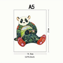 Panda Wooden Jigsaw Puzzles For Advanced Players Creative Assorted Special Shapes Creative For Adults Birthday For Adults Party Games Decorative Paint