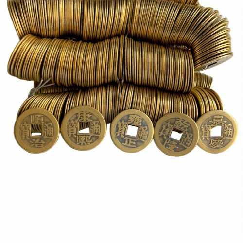 2 Pure Copper Five Emperor Money 2