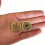 2 Pure Copper Five Emperor Money 6