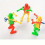 Novel And Creative Dancing Robot Clockwork Swinging Mini Stick Figure 5