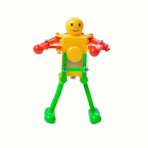 Novel And Creative Dancing Robot Clockwork Swinging Mini Stick Figure