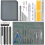 Professional 43 Pcs Gundam Model Tools Kit Hobby Building Tools Craft Set Gundam Modeler Basic Tools For Basic Model Building, Repairing And Fixing 1