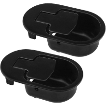 Replacement Recliner Chair Replacement Handle Aluminum Alloy Lounge Recliner Sofa Chair Black