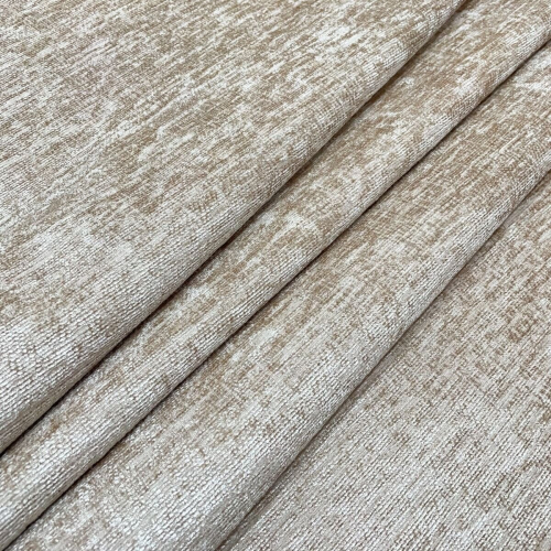 (Caramel) Heavy Weight Chenille Upholstery Fabric 1