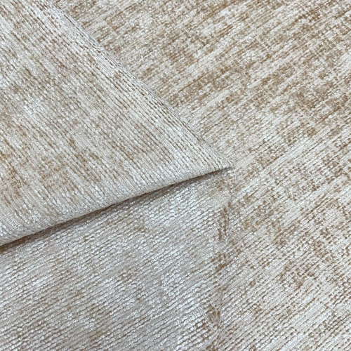 (Caramel) Heavy Weight Chenille Upholstery Fabric 2