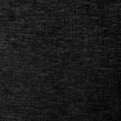(Black) Heavy Weight Chenille Upholstery Fabric