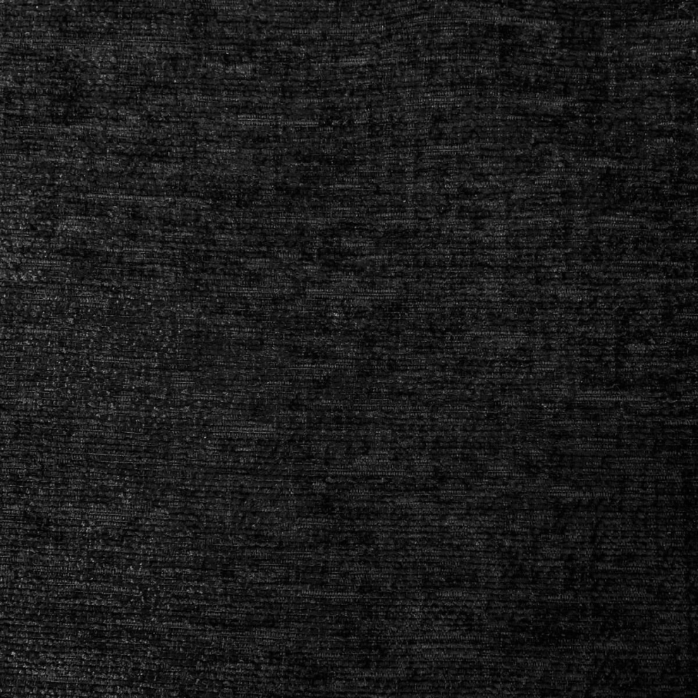 I Want Fabric (Black) Heavy Weight Chenille Upholstery Fabric Black