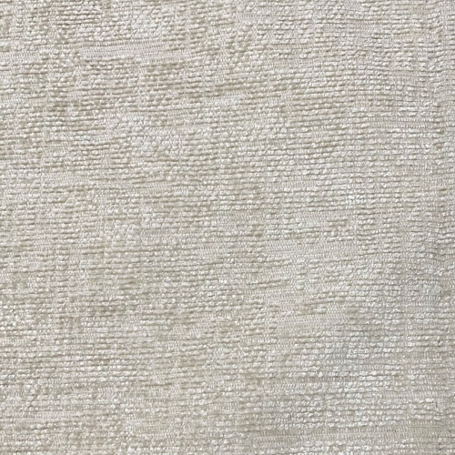 (Cream) Heavy Weight Chenille Upholstery Fabric 1