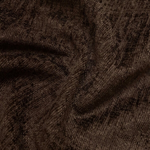 (Chocolate) Heavy Weight Chenille Upholstery Fabric 1