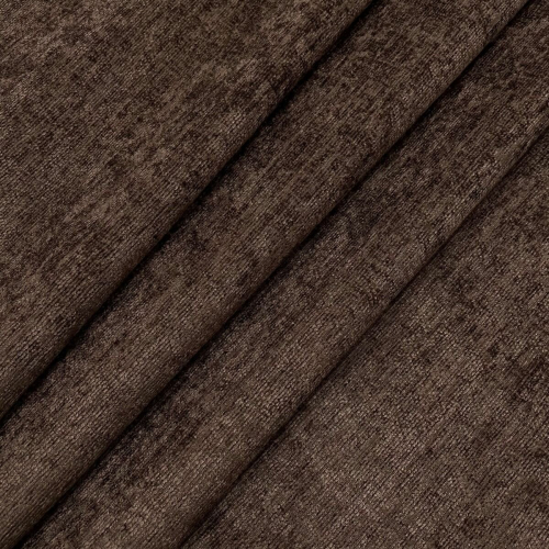 (Chocolate) Heavy Weight Chenille Upholstery Fabric 2