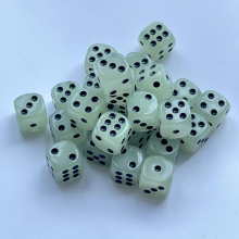 Luminous Dice 16mm Circular Dot Dice Perfect For Nightclubs Bars KTVs & Entertaining