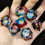 7 Piece Liquid Quicksand Polyhedron Dice Set Enhance Your TRPG Board Game Experience 4