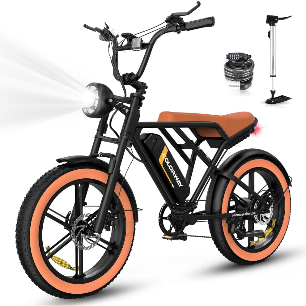 (Electric Bikes,20 Inch Off-Road E bike with 4.0 Fat Tire,with 250W Motor and 48V 15Ah Battery commuter city ebike, Power) HITWAY 750W Electric Bike,