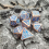 7pcs Dragon Scale Metal Polyhedral Dices For Role playing Board Game 1