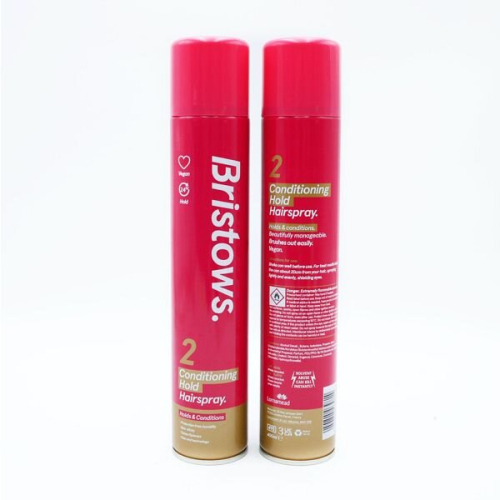 Bristows Conditioning Hold Hairspray 400ml 1