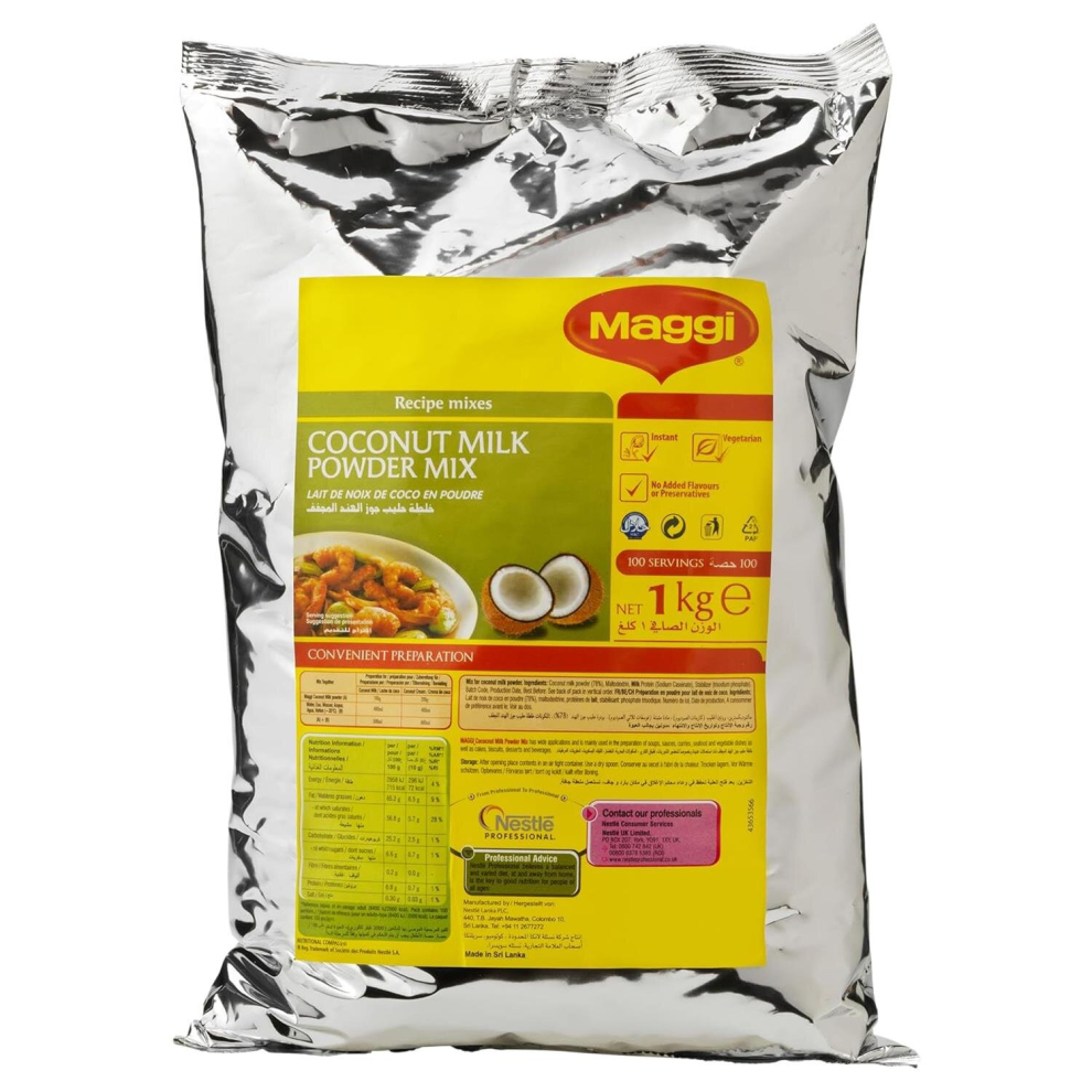 Maggi Coconut Milk Powder Sweet and Savoury Gluten-Free, 1 KG