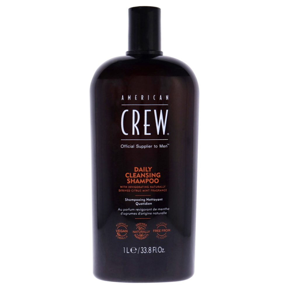 American Crew Daily Cleansing Shampoo By For Men - 33.8 Oz Shampoo
