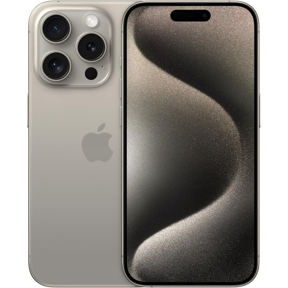 Apple iPhone 15 Pro Max (A3106, Nano and Esim) (256GB, Natural Titanium)