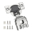 10 Pack 1-1/4 Inch 3D Soft Close Concealed Hinges for Face Frame Door 4