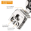 10 Pack 1-1/4 Inch 3D Soft Close Concealed Hinges for Face Frame Door 9