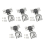 10 Pack 1-1/4 Inch 3D Soft Close Concealed Hinges for Face Frame Door 3