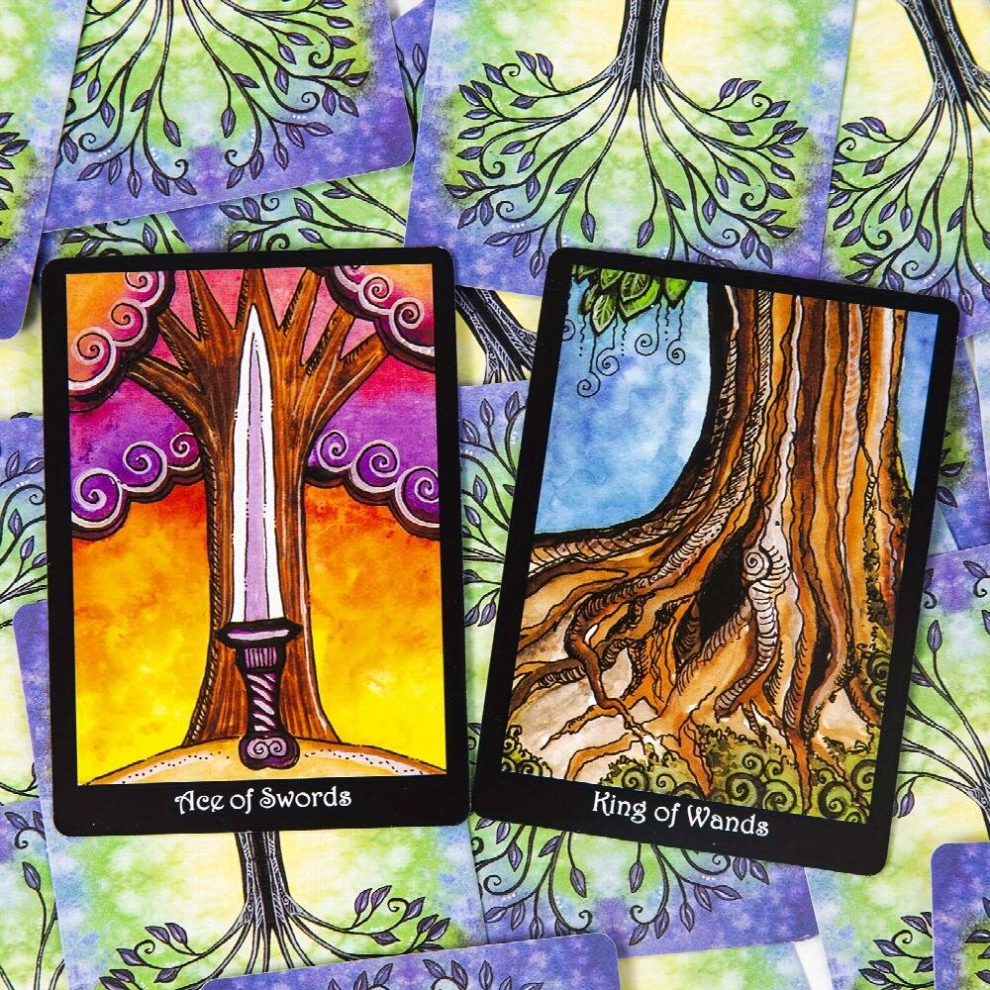 1 Set The Tarot Of Trees