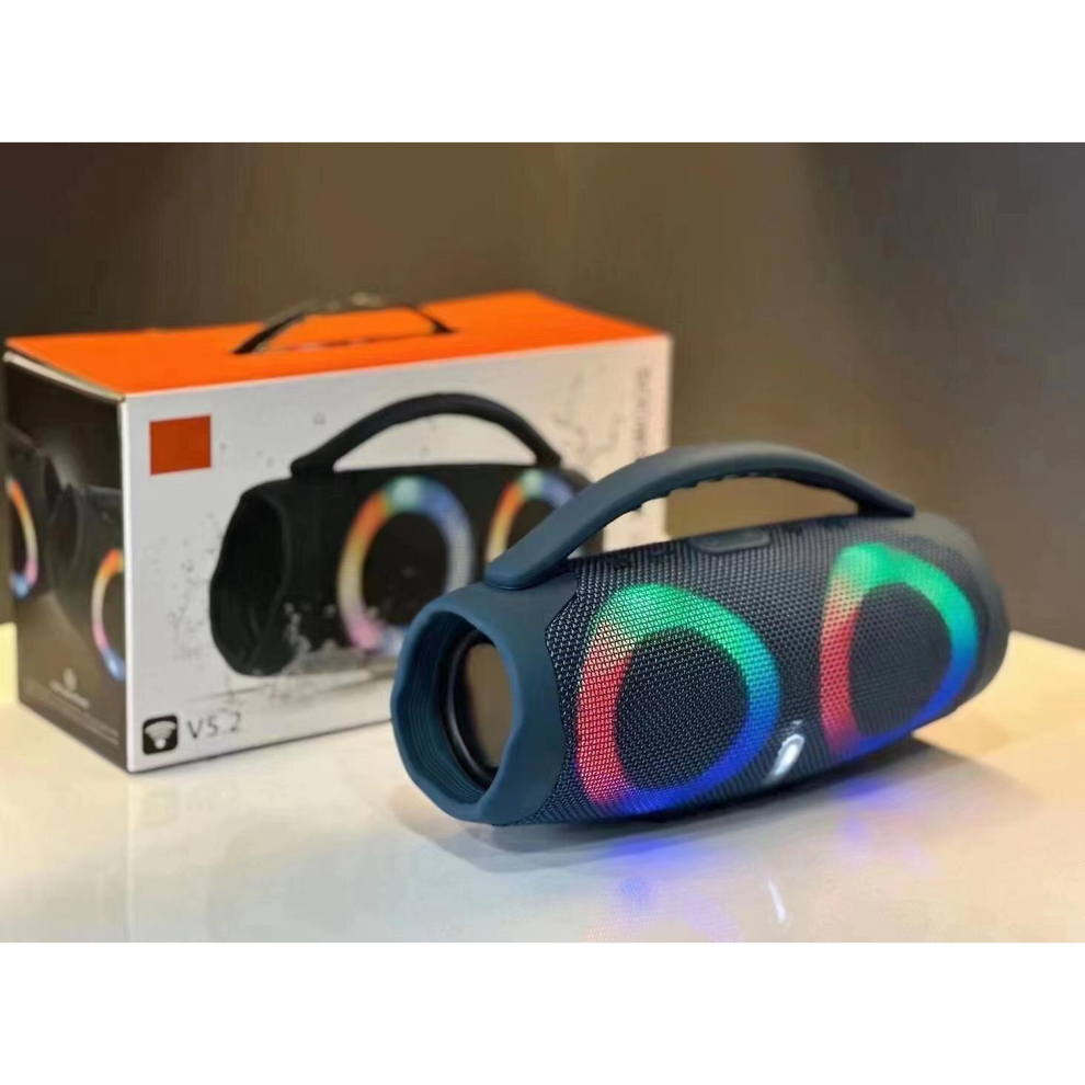 100w High Power Bluetooth Speaker Portable Rgb Colorful Light Waterproof Wireless Subwoofer 360 Stereo Surround Tws Fm Boombox