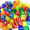 12mm Six Sided Round Translucent Game Dices For Table Board Game Or Teaching Math Aids 6