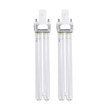 2pcs 11w Ultraviolet Uv Disinfection Light Lamps Uv Sterilization Light Bulbs For Sterilizer Fish Tank (g23 Lamp Base)