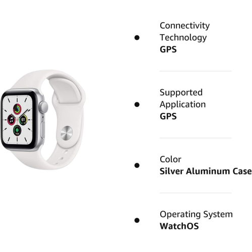 Apple Apple Watch SE (GPS + Cellular) 40mm Silver 2