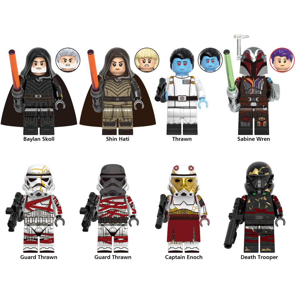 8PCS Star Wars Mini Figures Toys-image-OPC-PD5NHH6-NEW