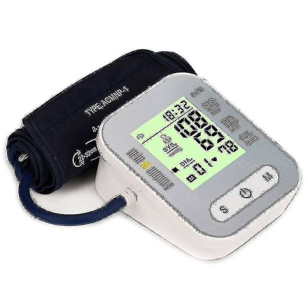 Blood Pressure Monitor, Digital Blood Pressure Monitor Fully Automatic Upper Arm Blood Pressure Monitor Pulse Measurement