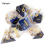 7pcs Golden Number Sharp Edge Resin Polyhedral Dices Suitable For Role Playing Board Game 5