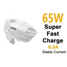 Official OPPO SUPERVOOC 65Watt Fast Charger Data Cable Lead for OPPO A36 X2 X3