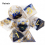 7pcs Golden Number Sharp Edge Resin Polyhedral Dices Suitable For Role Playing Board Game 3