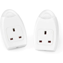 Masterplug Night Lights Soft Glow LED Dusk to Dawn Plug In Sockets Set of Two UK