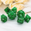 Dice Set Hollow Polyhedral Octopus Metal Dice Table Games 2