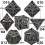 Dice Set Hollow Polyhedral Octopus Metal Dice Table Games 7