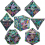 Dice Set Hollow Polyhedral Octopus Metal Dice Table Games 8