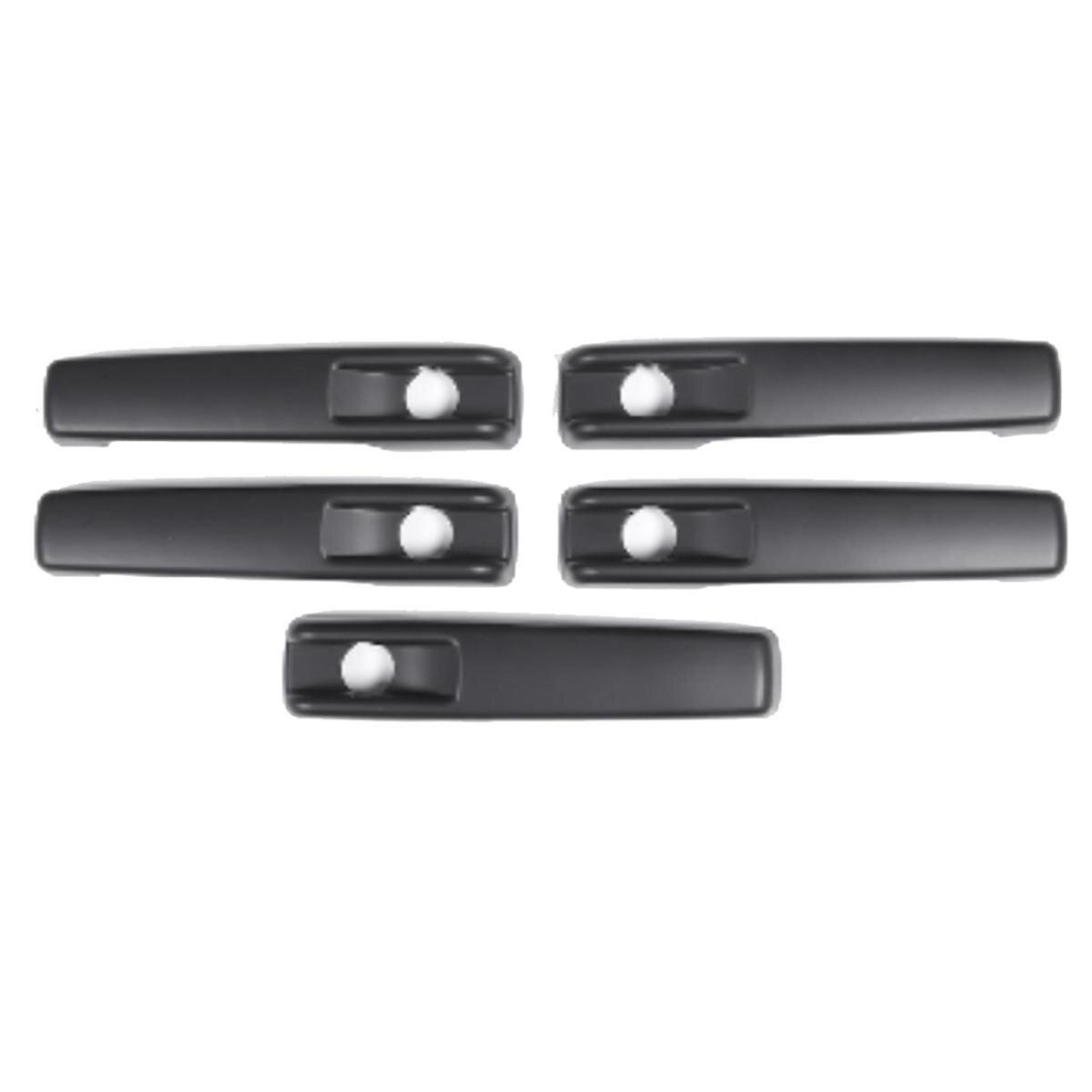 Car Matt Exterior Door Handle Cover Trim For G Class W463 W464 G65 G55 G63 G500 G550 G350 2004-2021 Black 9326616306888