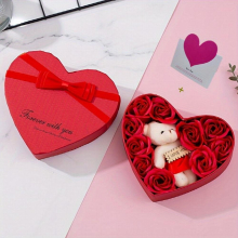 Heart Shaped Rose Perfect for Fathers Christmas and More