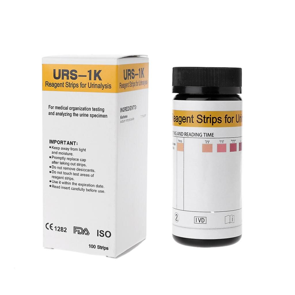 100 Pcs Keto Test Strips Testing Ketones In Urine On Low Carb Ketogenic Diet