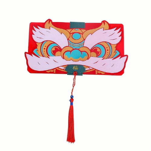 Spring Creative Folding Red Envelope Romantic Surprise Lover Red Envelope Birthday Blessing Red Envelope